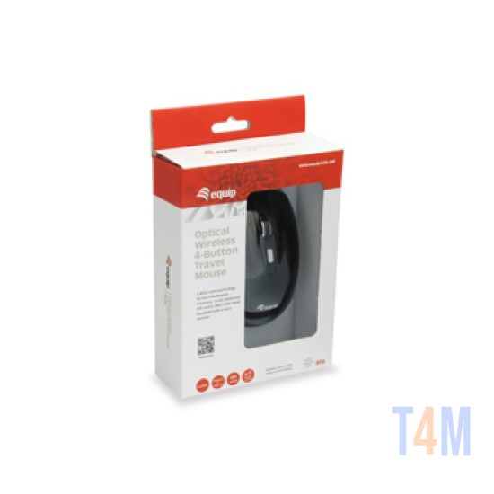 EQUIP OPTICAL WIRELESS 4-BUTTON TRAVEL RATO (245104)